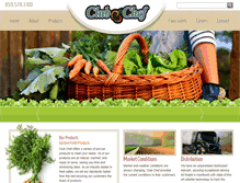 Tablet Screenshot of clubchef.com